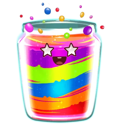Colourful Jam Jar Wild character concept